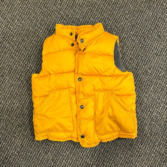 Gap vest, yellow/orange, size 5, like new - Picture 1 of 3
